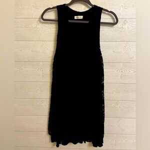 Ginger G Women’s Black Lace Sleeveless Dress Size L